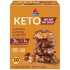 image:imageAtkins Caramel Almond Clusters Gluten Free High in Fiber 1g Sugar 2g Net Carb Keto Friendly 20 CountAlmond