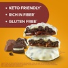 image:imageAtkins Caramel Almond Clusters Gluten Free High in Fiber 1g Sugar 2g Net Carb Keto Friendly 20 CountCookies  Crme Clusters