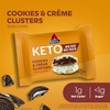 image:imageAtkins Caramel Almond Clusters Gluten Free High in Fiber 1g Sugar 2g Net Carb Keto Friendly 20 CountCookies  Crme Clusters