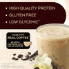 image:imageAtkins Coffee Lovers Protein Shake Variety Pack Mocha Latte Caf Caramel and Caf au Lait Flavored Protein Shakes 15g Protein 3g Fiber GLP1 Friendly 12 CountVanilla Latte