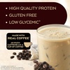 image:imageAtkins Coffee Lovers Protein Shake Variety Pack Mocha Latte Caf Caramel and Caf au Lait Flavored Protein Shakes 15g Protein 3g Fiber GLP1 Friendly 12 CountCaf au Lait
