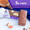 image:imageAtkins Endulge Caramel Nut Chew Bar Low Sugar Snack Dessert Bar High Fiber Bar 1g Sugar 10 Count10 Count Pack of 6