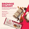 image:imageAtkins High Protein Bars Brownie Delight Flavor 15g of Protein 4g Net Carbs Keto Protein Bars Low Sugar 4 CountBrownie