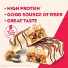 image:imageAtkins High Protein Bars Brownie Delight Flavor 15g of Protein 4g Net Carbs Keto Protein Bars Low Sugar 4 CountCookie Fusion