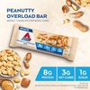image:imageAtkins Lemon Flavored Snack Bar High Protein Bar Low Sugar and Low Carb Keto Friendly Snack Gluten Free High in Fiber Made with Real Almond Butter 16 CountPeanutty Overload
