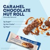 image:imageAtkins Lemon Flavored Snack Bar High Protein Bar Low Sugar and Low Carb Keto Friendly Snack Gluten Free High in Fiber Made with Real Almond Butter 16 CountCaramel Chocolate Nut Roll