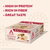 image:imageAtkins Peanut Butter Granola High Protein Bar High Fiber Snack  16g Protein 1g Sugar 4g Net Carb Protein Snack 12 CountSnack Food Bar