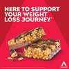 image:imageAtkins Peanut Butter Granola High Protein Bar High Fiber Snack  16g Protein 1g Sugar 4g Net Carb Protein Snack 12 CountSnack Food Bar