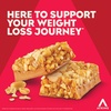 image:imageAtkins Peanut Butter Granola High Protein Bar High Fiber Snack  16g Protein 1g Sugar 4g Net Carb Protein Snack 12 CountSnack Food Bar