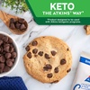 image:imageAtkins Peanut Butter High Protein Cookie Keto Snacks 3g Net Carb 1g Sugar Low Sugar Snacks Low Carb Treats 4 CountChocolate Chip