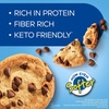 image:imageAtkins Peanut Butter High Protein Cookie Keto Snacks 3g Net Carb 1g Sugar Low Sugar Snacks Low Carb Treats 4 CountChocolate Chip