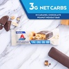 image:imageAtkins Peanutty Overload Snack Bar Protein Snack High in Fiber 2g Sugar 5 CountCaramel Chocolate Peanut Nougat