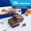 image:imageAtkins Peanutty Overload Snack Bar Protein Snack High in Fiber 2g Sugar 5 CountCaramel Double Chocolate Crunch