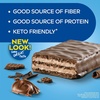 image:imageAtkins Peanutty Overload Snack Bar Protein Snack High in Fiber 2g Sugar 5 CountChocolate Crme