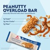 image:imageAtkins Peanutty Overload Snack Bar Protein Snack High in Fiber 2g Sugar 5 CountPeanut