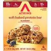 image:imageAtkins Soft Baked Protein Bars Lemon Poppyseed 15g Protein 2g Sugar Excellent Source of Fiber Low Carb 6 Packs 4 Bars EachBlueberry