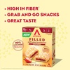 image:imageAtkins Soft Baked Protein Bars Lemon Poppyseed 15g Protein 2g Sugar Excellent Source of Fiber Low Carb 6 Packs 4 Bars EachStrawberry Filled