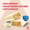 image:imageAtkins Strong Chocolate Chip Cookie Dough High Protein Bars 20g Protein 2g Sugar 4 Count Pack of 6Birthday Cake