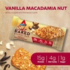 image:imageAtkins Vanilla Macadamia Nut Flavored Soft Baked Energy Bars High in Protein Low Sugar High Fiber Snack Protein Snack 4 Packs 4 Bars EachVanilla Macadamia Nut