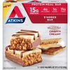 image:imageAtkins Blueberry Greek Yogurt Flavor High Protein Bar 15g Protein 3g Sugar 5g Net Carb High Fiber Snacks Keto Friendly Protein Bars 4 Count Pack of 6Smores