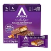 image:imageAtkins Endulge Milk Chocolate Caramel Squares Dessert Favorite Good Source of Fiber 1g Sugar 90 CountCaramel Nut Chew Bar