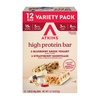 image:imageAtkins Peanut Butter Granola High Protein Bar High Fiber Snack  16g Protein 1g Sugar 4g Net Carb Protein Snack 12 CountSnack Food Bar