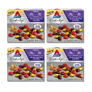 image:imageAtkins Endulge Peanut Butter Cups Dessert Favorite Low Carb 0g Sugar 20 CountPeanut Butter Candies