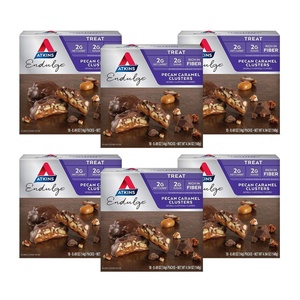 image:imageAtkins Endulge Peanut Butter Cups Dessert Favorite Low Carb 0g Sugar 20 CountPecan Caramel Clusters